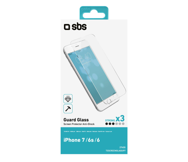 Szkło do iPhone 8/7/6S/6/SE 2020 - 1386800 - zdjęcie 2